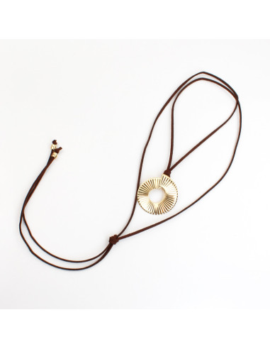 Collar de gamuza | Infinita Moda | Venta mayorista