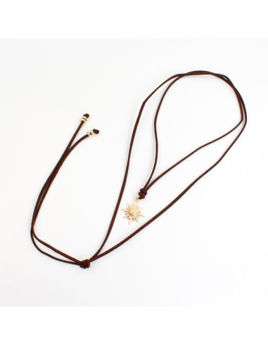Collar de gamuza | Infinita Moda | Venta mayorista