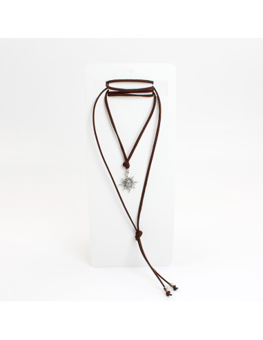 Collar de gamuza | Infinita Moda | Venta mayorista