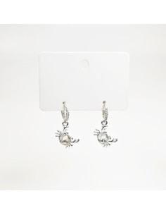 Aros strass cangrejo para venta mayorista.