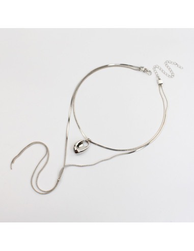Collar Corbatero Cadena | Infinita Moda | Mayorista