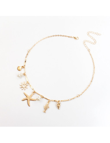 Collar de Cadena Charms | Infinita Moda | Mayorista