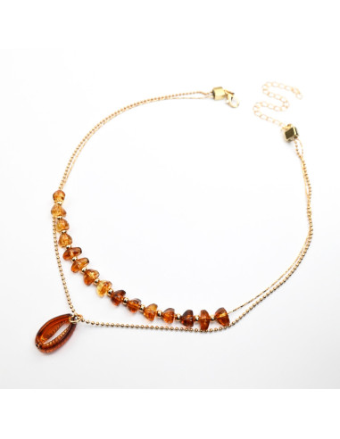 Collar Doble Cadena | Infinita Moda | Mayorista