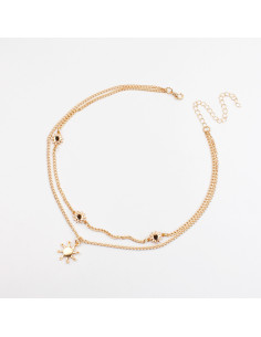 Collar Doble Cadena | Infinita Moda | Mayorista