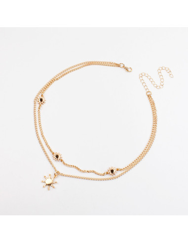 Collar Doble Cadena | Infinita Moda | Mayorista