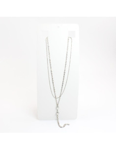 Collar Doble Cadena | Infinita Moda | Mayorista