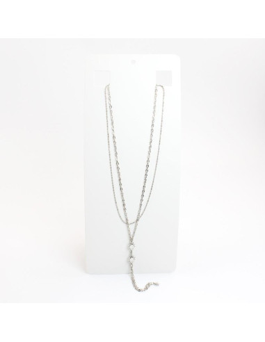 Collar Doble Cadena | Infinita Moda | Mayorista