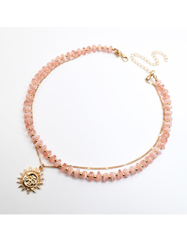 Collar Combinado Sun | Infinita Moda | Mayorista