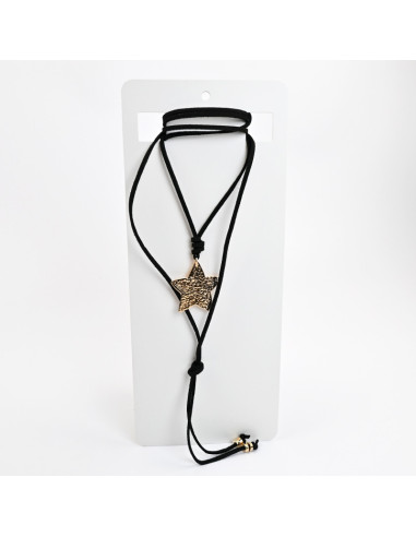 Collar de gamuza | Infinita Moda | Venta mayorista