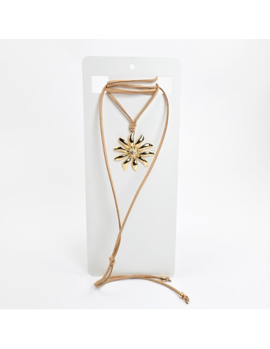 Collar de gamuza | Infinita Moda | Venta mayorista