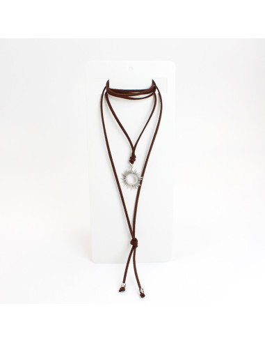 Collar de gamuza | Infinita Moda | Venta mayorista