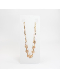 Collar Doble Cadena | Infinita Moda | Mayorista