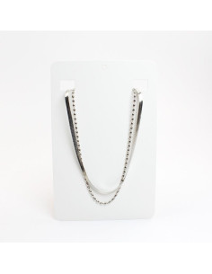 Collar Doble Cadena | Infinita Moda | Mayorista