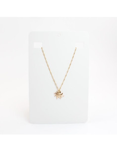 Collar de cadena con dije | Infinita Moda