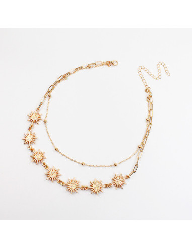 Collar Doble Cadena | Infinita Moda | Mayorista