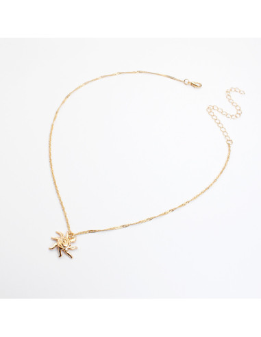 Collar de cadena con dije | Infinita Moda