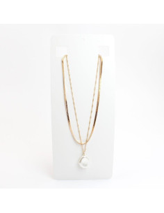 Collar Doble Cadena | Infinita Moda | Mayorista