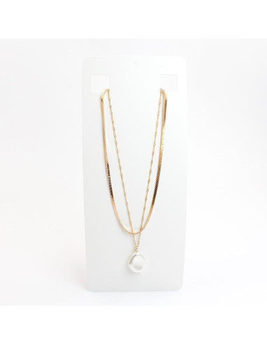 Collar Doble Cadena | Infinita Moda | Mayorista