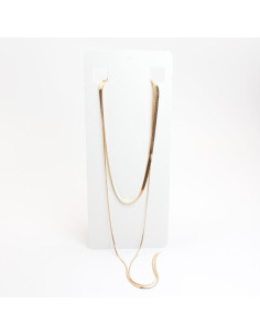 Collar Corbatero Cadena | Infinita Moda | Mayorista
