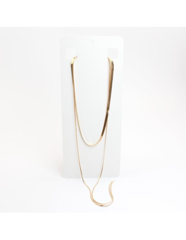 Collar Corbatero Cadena | Infinita Moda | Mayorista