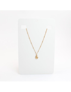 Collar de cadena con dije | Infinita Moda