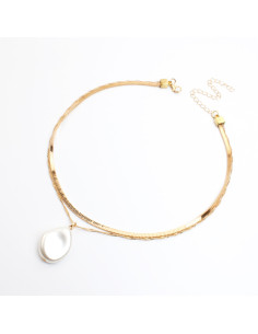 Collar Doble Cadena | Infinita Moda | Mayorista