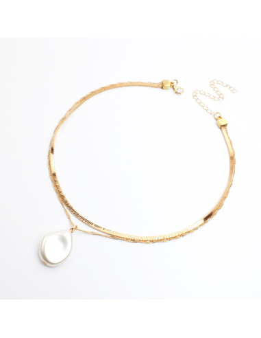 Collar Doble Cadena | Infinita Moda | Mayorista