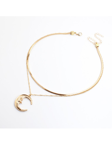 Collar Doble Cadena | Infinita Moda | Mayorista