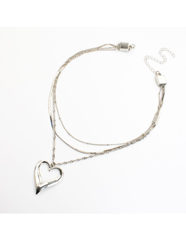 Collar Triple Cadena | Infinita Moda | Mayorista