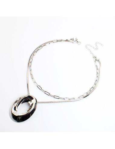 Collar Doble Cadena | Infinita Moda | Mayorista