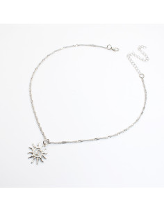 Collar de cadena con dije | Infinita Moda