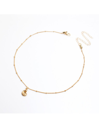 Collar de cadena con dije | Infinita Moda