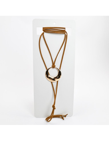 Collar de gamuza | Infinita Moda | Venta mayorista