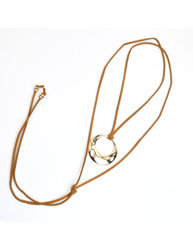 Collar de gamuza | Infinita Moda | Venta mayorista