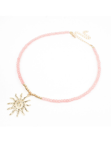 Collar Gold Sun