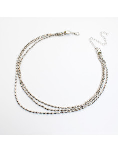 Collar Triple Cadena | Infinita Moda | Mayorista