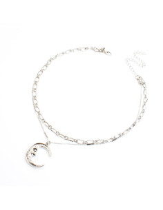Collar Doble Cadena | Infinita Moda | Mayorista