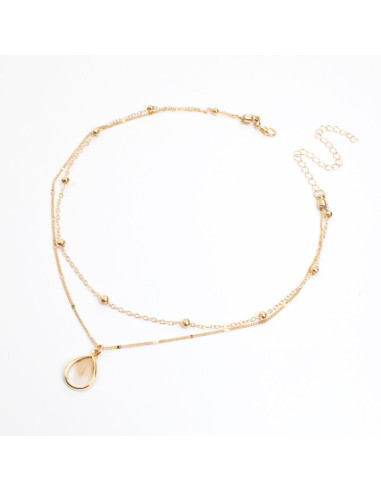 Collar Doble Cadena | Infinita Moda | Mayorista