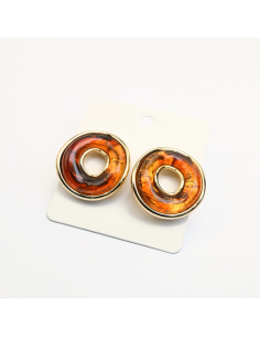 Aro Acrylic Light Circle | Infinita Moda | Mayorista de Bijouterie