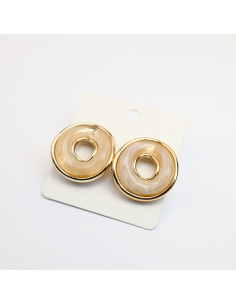 Aro Acrylic Light Circle | Infinita Moda | Mayorista de Bijouterie
