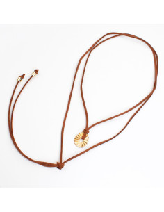 Collar de gamuza | Infinita Moda | Mayorista de Bijouterie