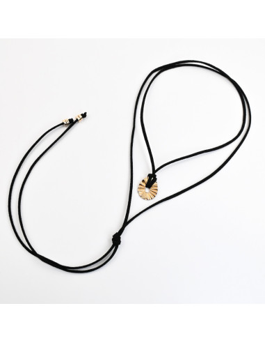 Collar de gamuza | Infinita Moda | Mayorista de Bijouterie