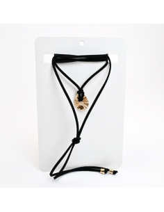 Collar de gamuza | Infinita Moda | Mayorista de Bijouterie