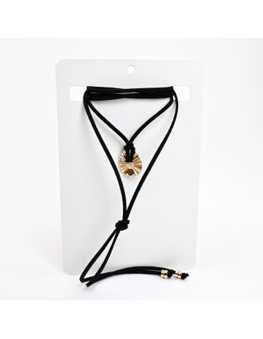 Collar de gamuza | Infinita Moda | Mayorista de Bijouterie