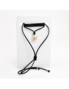 Collar de gamuza | Infinita Moda | Mayorista de Bijouterie