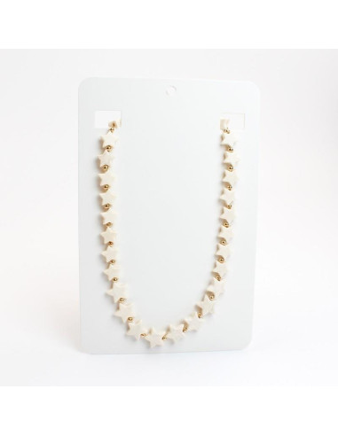 Collar de acrílico | Infinita Moda | Mayorista de Bijouterie