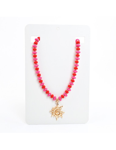Collar de Acrílico | Infinita Moda | Mayorista de Bijouterie