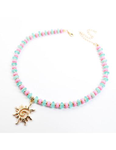 Collar de Acrílico | Infinita Moda | Mayorista de Bijouterie