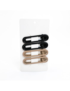 Set de 4 hebillas para pelo | Infinita Moda | Mayorista