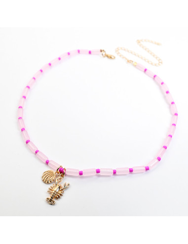 Collar de Acrílico | Infinita Moda | Mayorista de Bijouterie